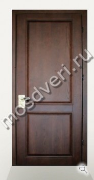 Коричневая огнеупорная дверь для офиса 2 типа - купить от производителя Мосдвери Коричневая огнеупорная дверь для офиса 2 типа