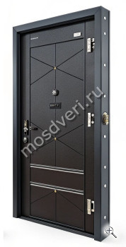 Трехконтурная входная дверь в квартиру TVK-04 - купить от производителя Мосдвери Трехконтурная входная дверь в квартиру TVK-04